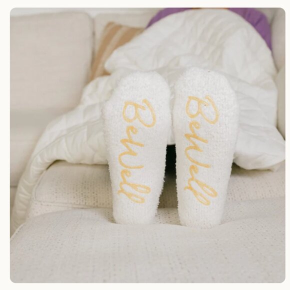 NWT BeWell Rest Day Socks (Holiday Pack: Red, White & Green) - Picture 5 of 10